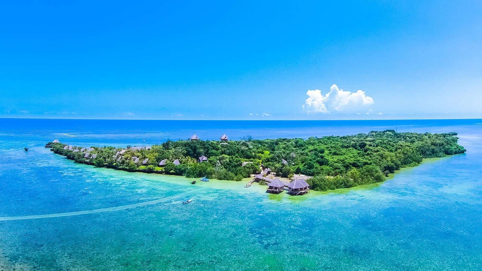 Chale Island beach